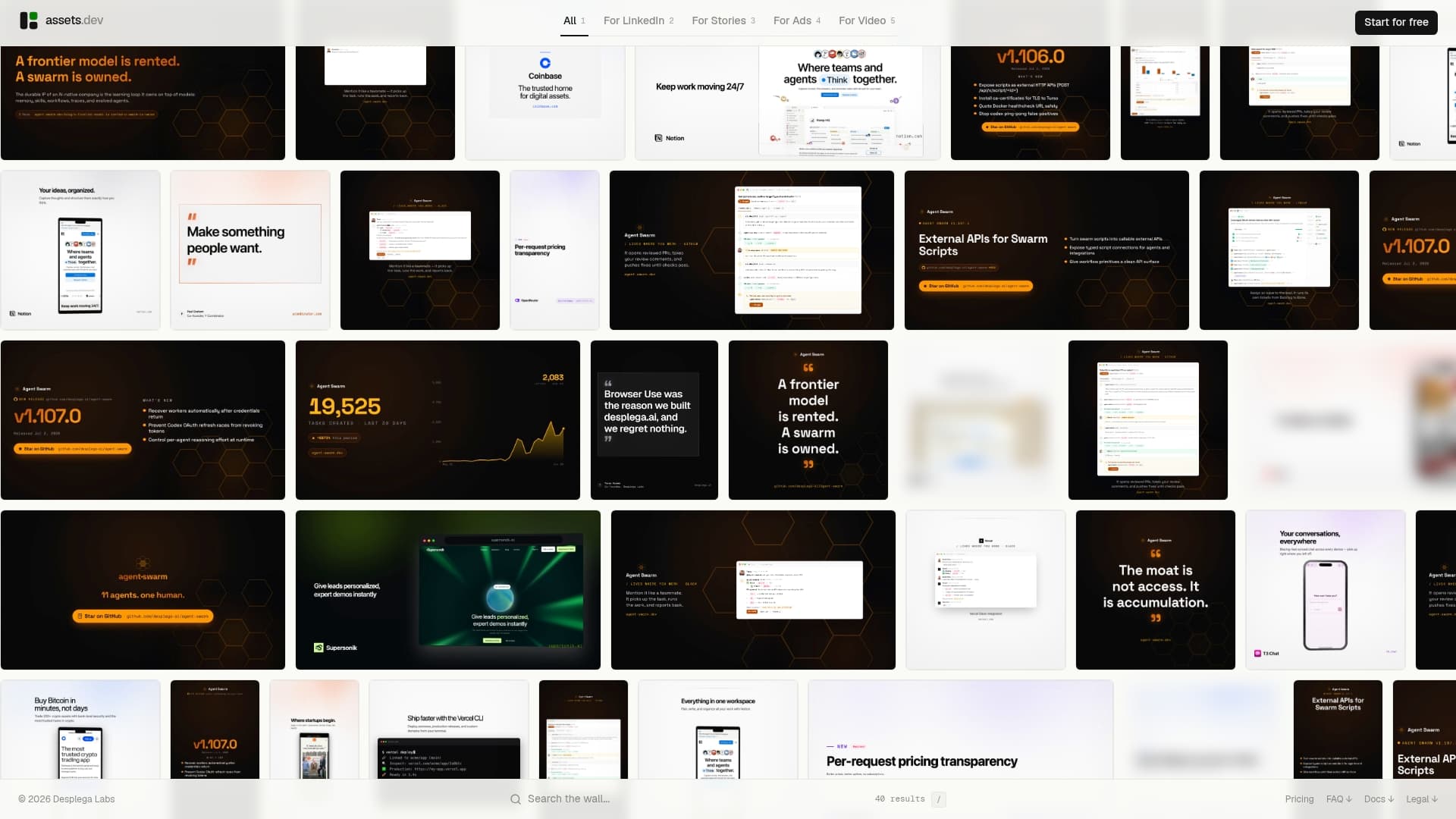 assets dev