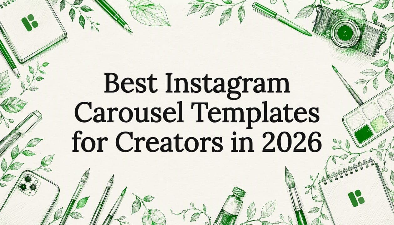 Best Instagram Carousel Templates for Creators in 2026