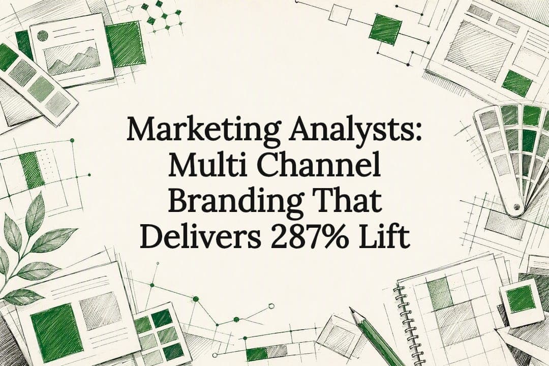 Marketing Analysts: Multi Channel Branding That Delivers 287% Lift
